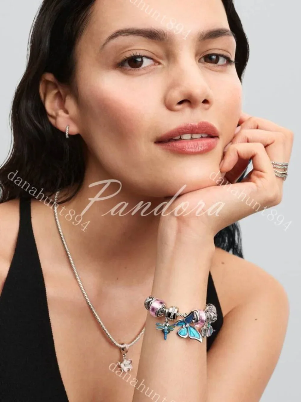 Pandora Dragonfly Double Dangle Charm